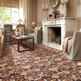 Mocha 2502 80 Indian Palace Patterned Wilton Wiltax Carpet