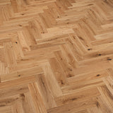 Natural Oak Herringbone 12/2mm Engineered Wood Flooring