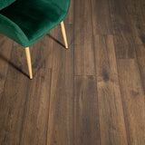Pettersson Dark Oak M1221 Robusto Villa 12mm Laminate Flooring by Kronotex