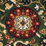 Meadow Green 2501 40 Royal Garden Patterned Wilton Wiltax Carpet