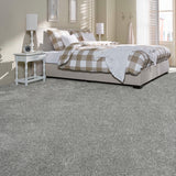 Antique Grey Alhambra Saxony Carpet