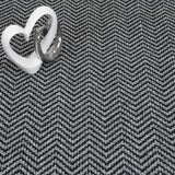 Anthracite 2027 Chile Herringbone Loop Carpet