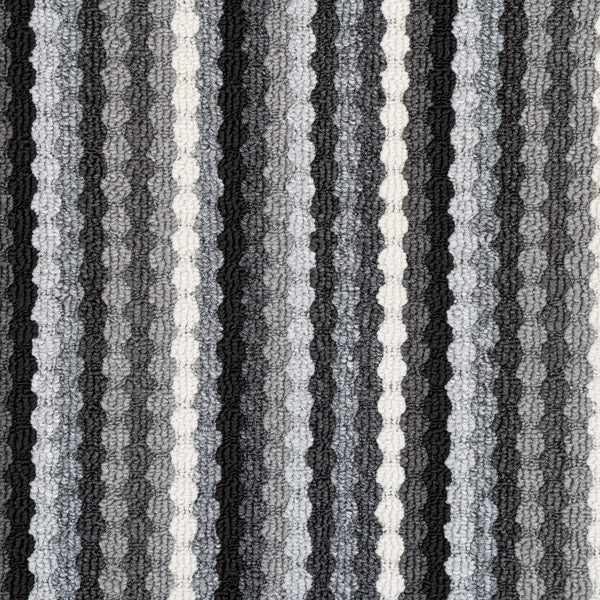 Anthracite Multi Stripe Loop Carpet