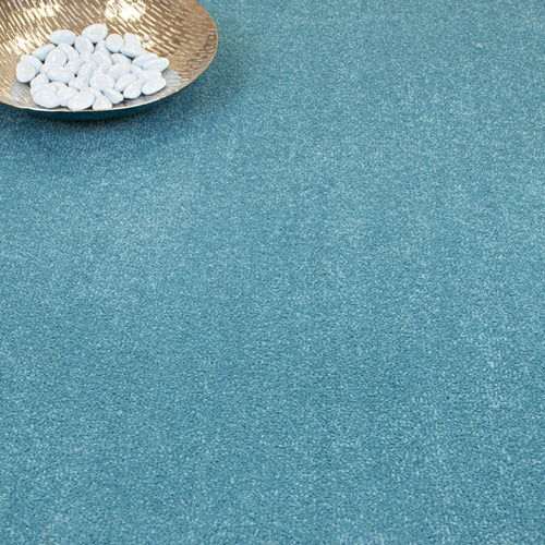 Aqua Blue Solaris Twist Carpet