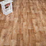 Authentic Beige Goliath 450 Vinyl Flooring by Tarkett