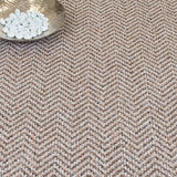 Beige Brown 2016 Chile Herringbone Loop Carpet