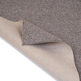 Beige Brown 1419 Hercules Loop Feltback Carpet