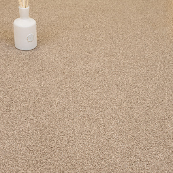 Beige Brown Quebec Twist Carpet