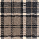 Black Beige AXM51 Midas Tartan Wilton Carpet
