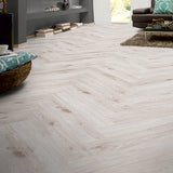 Bordeaux Oak D3516 Herringbone 8mm Laminate Flooring by Kronotex