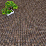Brown Anthracite 1428 Hercules Loop Feltback Carpet