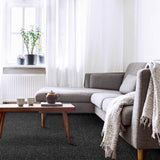Charcoal 01 Stainfree Tweed Carpet by Abingdon