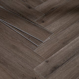 Cinder Oak Prestige Herringbone 6mm SPC Click LVT Flooring