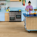 Coast Oak Beige AVSPU40321 Alpha Blos 5mm Click LVT Flooring by Quick-Step