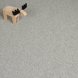 Cobblestone Royal Sterling Wool Loop Carpet by Abingdon