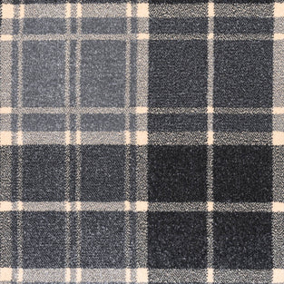 Cool Grey NG23 Midas Tartan Woven Backed Carpet