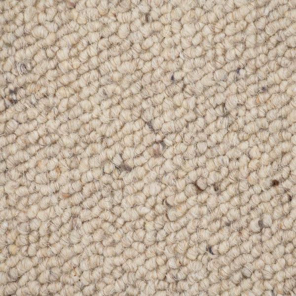 Beige Grey 660 Corsa Berber 100% Wool Carpet