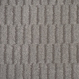Dark Grey Lines Castle Carpet