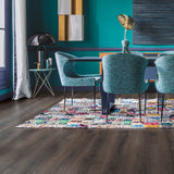 Desert Oak Brushed Dark Brown MJ3553 Majestic 9.5mm Laminate Flooring by Quick-Step