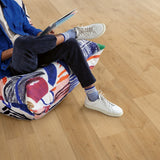 Elegant Oak Natural AVMPU40316 Alpha Bloom 6mm Click LVT Flooring by Quick-Step