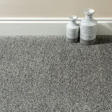 Mid Grey Fraser Feltback Saxony Carpet