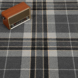 GLS Grey Midas Tartan Wilton Carpet