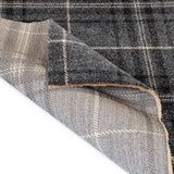 Grey Ivory BRC05 Midas Tartan Wilton Carpet