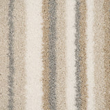 Grey & Natural Stripe Keswick Twist Carpet