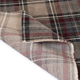 Grey Red ZAZ2 Midas Tartan Wilton Carpet