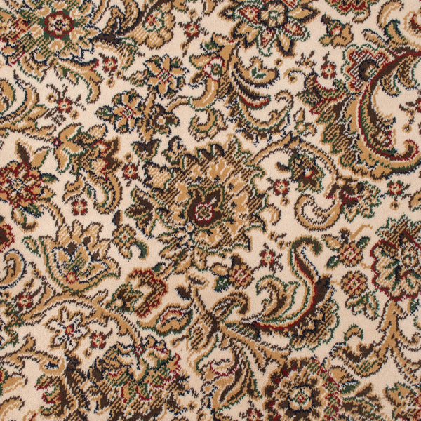 Ivory 2503 60 Jacobean Patterned Wilton Wiltax Carpet