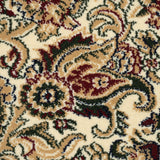 Ivory Jacobean Wentworth Patterned Wilton Carpet