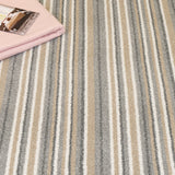 Light Stripe Keswick Twist Carpet