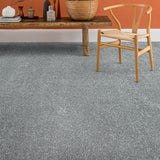 Titanium Grey Lyra Saxony Carpet