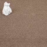 Malt Brown Lakeland Luxury Saxony Carpet