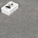 Manor House Grey Velvet Dreams Love Story Carpet by Abingdon