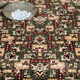 Meadow Green Indian Palace Wentworth Patterned Wilton Carpet
