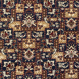 Midnight Blue Indian Palace Wentworth Patterned Wilton Carpet