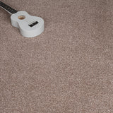 Mink Beige Haven Saxony Premium Feltback Carpet