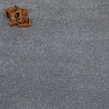 Misty Grey 276 Verdi Saxony Carpet