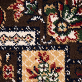 Mocha 2502 80 Indian Palace Patterned Wilton Wiltax Carpet