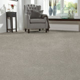 Warm Grey Moxie Saxony Carpet