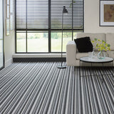 Anthracite 6927 Multi Stripe Loop Carpet