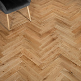 Natural Oak Herringbone 14/3mm Engineered Wood Flooring