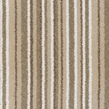 Natural Stripe Keswick Twist Carpet