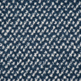 Navy Blue Abstract Castle Carpet