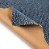 Navy Blue Abstract Castle Carpet