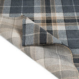 Navy Grey Midas Tartan Wilton Carpet