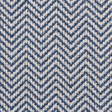 Navy & White 2037 Chile Herringbone Loop Carpet