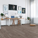 Nostalgia Teak Silver D3242 Exquisit 8mm Laminate Flooring by Kronotex