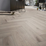 Oak Silver D3773 Herringbone 8mm Laminate Flooring by Kronotex